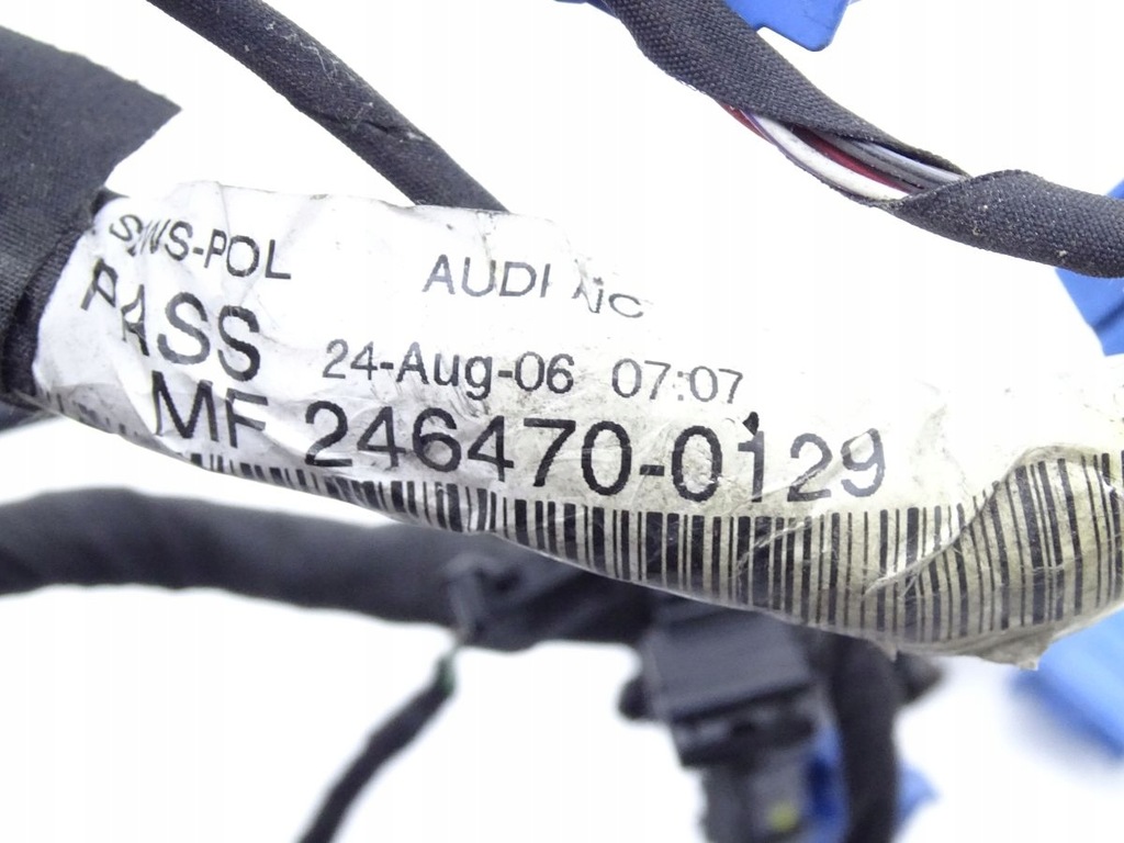 фото №6, Audi a8 d3 4e0 жгут электропроводка дверь правый перед