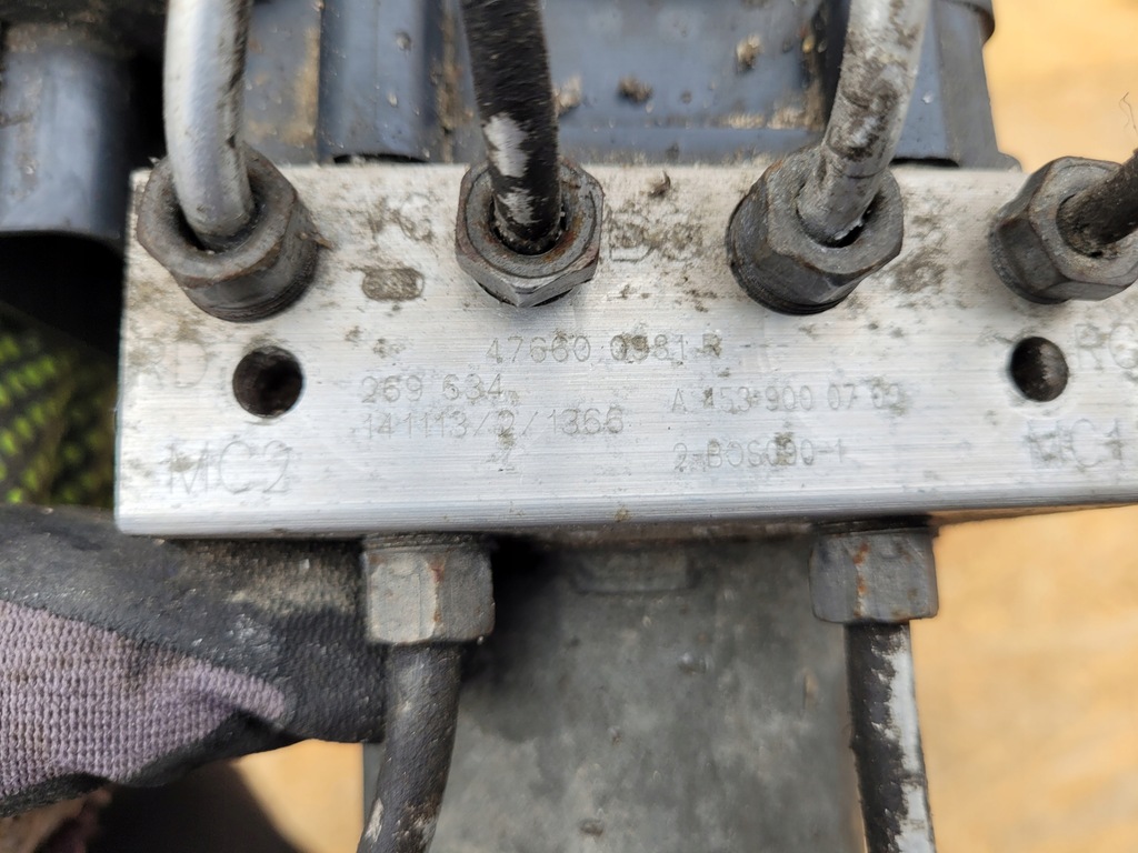 фото №5, Насос abs гальмівна smart forfour ii a4539000702