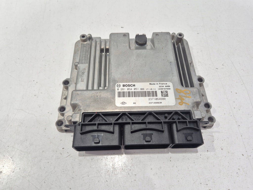 фото №1, Бортовой компьютер ecu renault megane iv 4 talisman 1.6dci 237106468r 237109963r