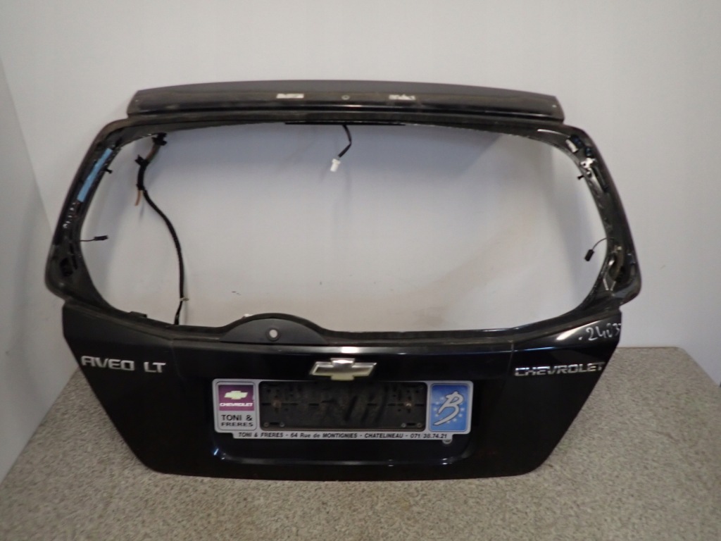 фото №3, Chevrolet aveo хэтчбек t250 07- крышка багажника багажника