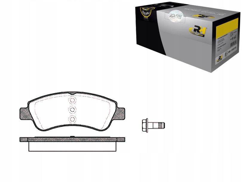 фото №1, Гальмівні колодки гальмівні citroen c3 c-elysee xsara peugeot