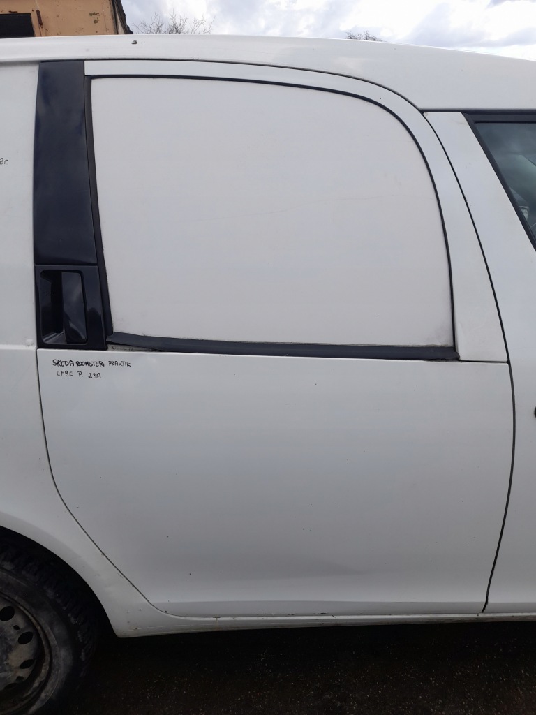 фото №2, Skoda roomster praktik дверь правый задняя правое lf9e