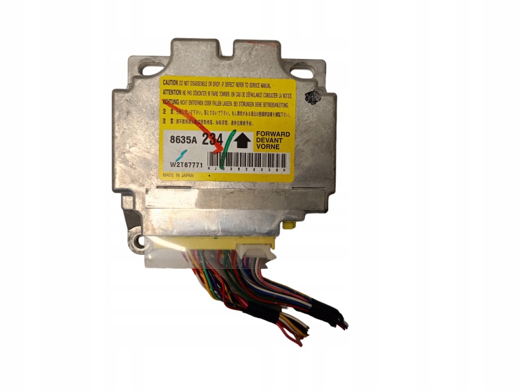 фото №1, Датчик подушка безпеки 8635a234 mitsubishi space star ii 1.2b