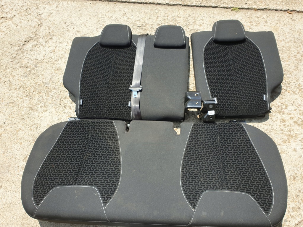 фото №6, Сиденья заднее сиденье ремни citroen c3 ii 2010-