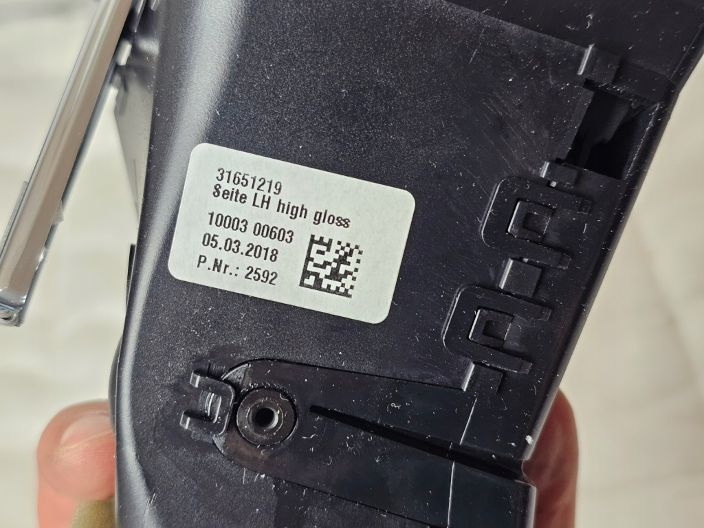 фото №12, Защита молдинг dekor консоли панели решётка обдув volvo v90 s90 ii