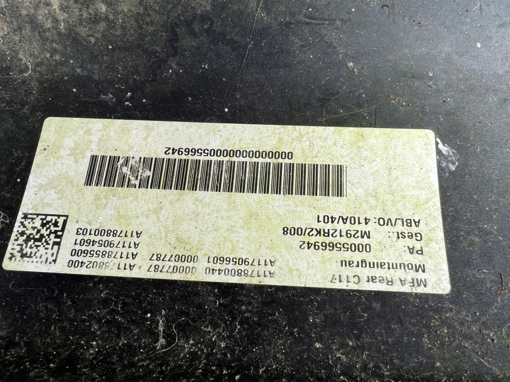 Бампер задняя mercedes cla w117 задний 13-16 в Украине