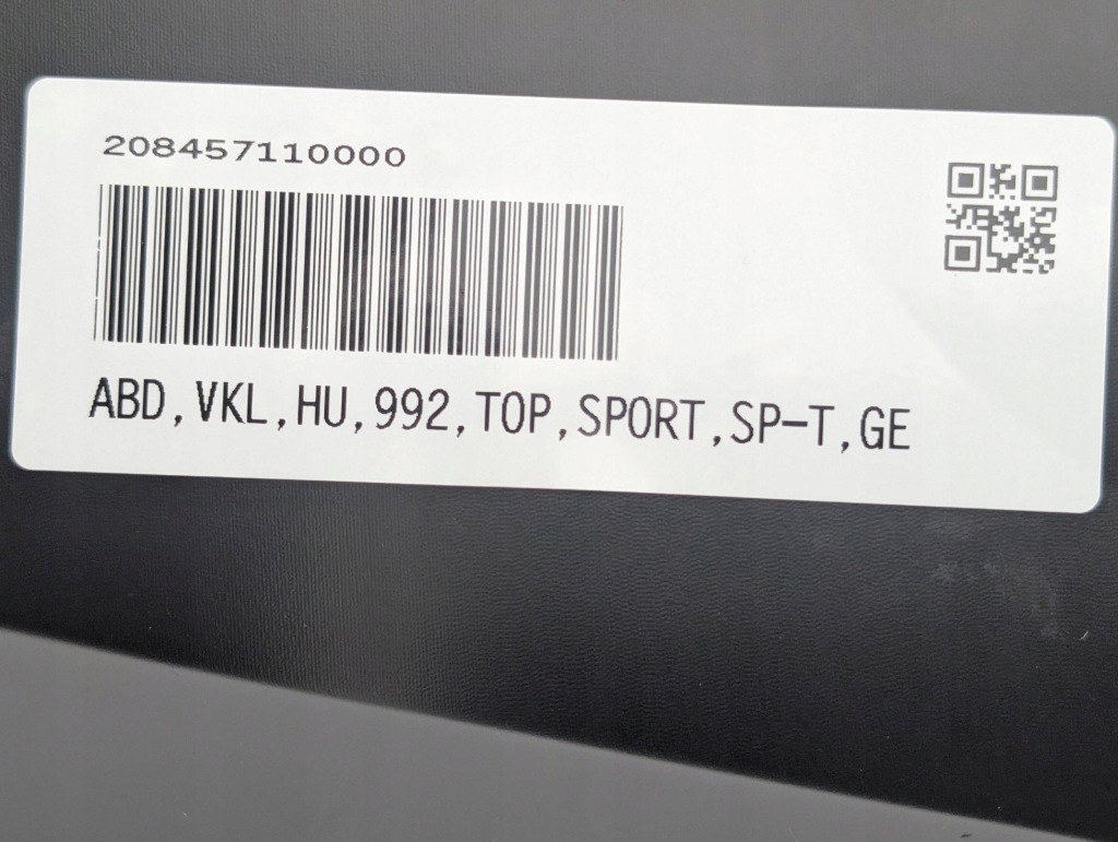 фото №14, Porsche 911 992 дифузор молдинг спойлер бампер задня задній новий оригінал