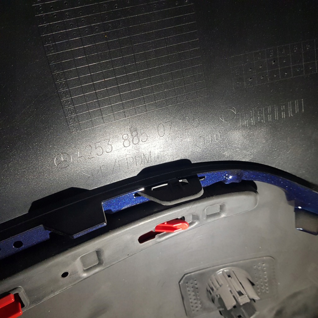 Mercedes glc 253 бампер задняя Оригинал