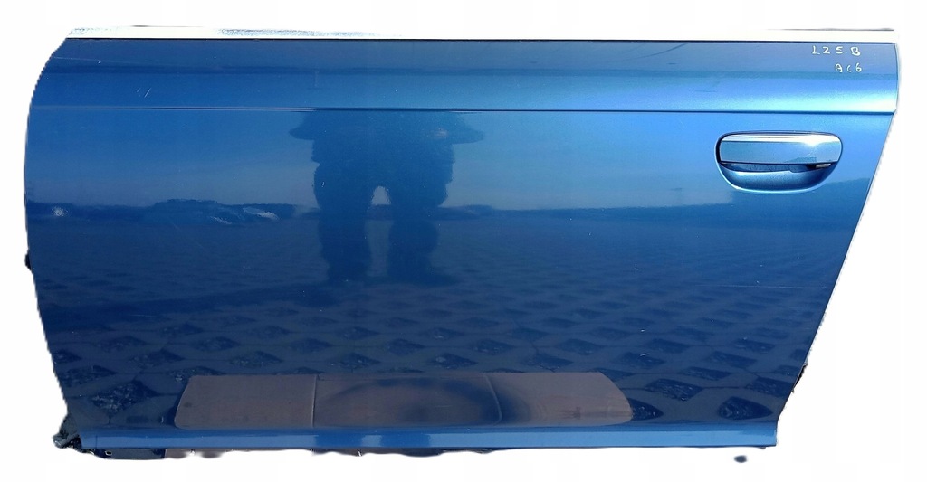 фото №1, Дверь левый перед audi a6 c6 niebieskie lz5b