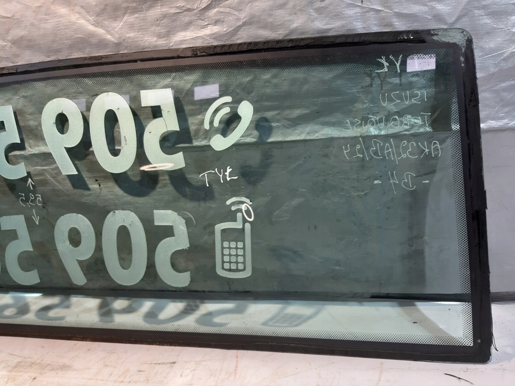 фото №11, Скло задня задня автобус isuzu turquoise