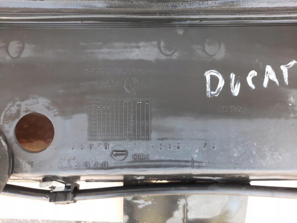 Жабо верхний перед передние fiat ducato iii рестайлинг  1315955070, 1315953070 Недорого