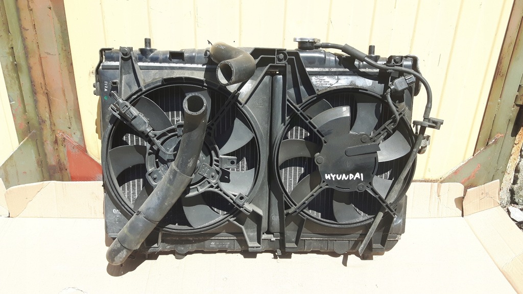 фото №1, Hyundai coupe tiburon - радіатор комплект