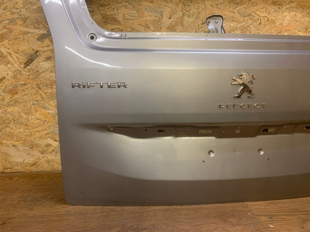 фото №4, Peugeot rifter крышка багажника задняя задняя крышка багажника багажника 18-