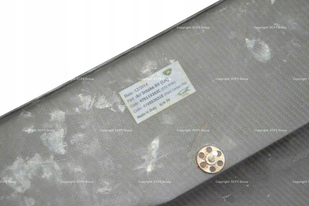 фото №7, Lamborghini aventador карбоновые впуск воздуха