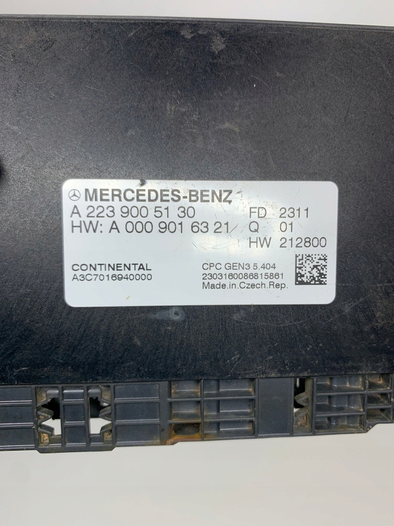 фото №8, Mercedes w223 модуль блок управления коробки передач a2239005130