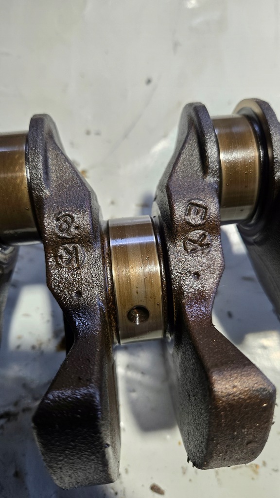 фото №7, Bmw z4 e85 e86 2.0 бензин n46b20b wał колінчастий oryg