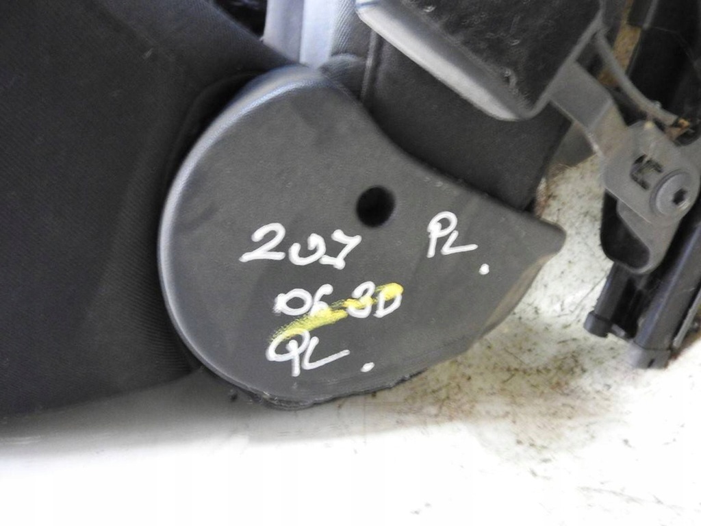 фото №7, Peugeot 207 3d сиденье левый перед