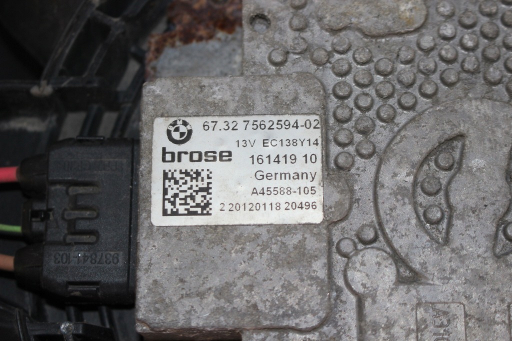 Вентилятор радіатор комплект bmw x3 f25 9216143 7823567 7601176 b47 Оригінал