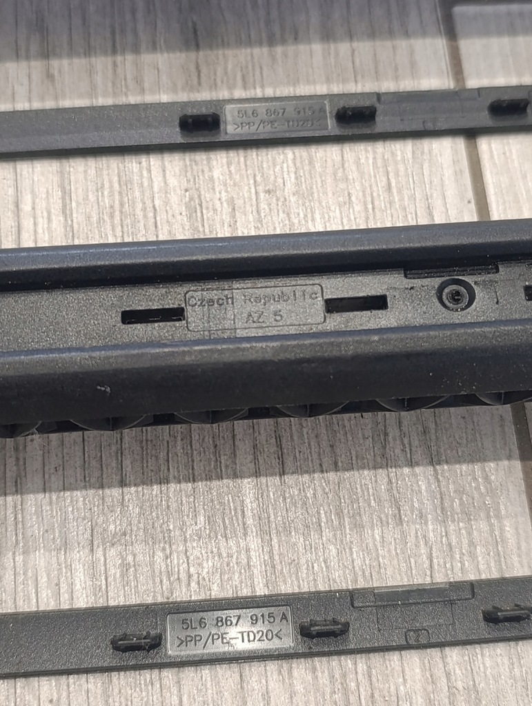 фото №8, #5l0867896#5l0867895# направляющая багажника задняя правая lub левая skoda yeti