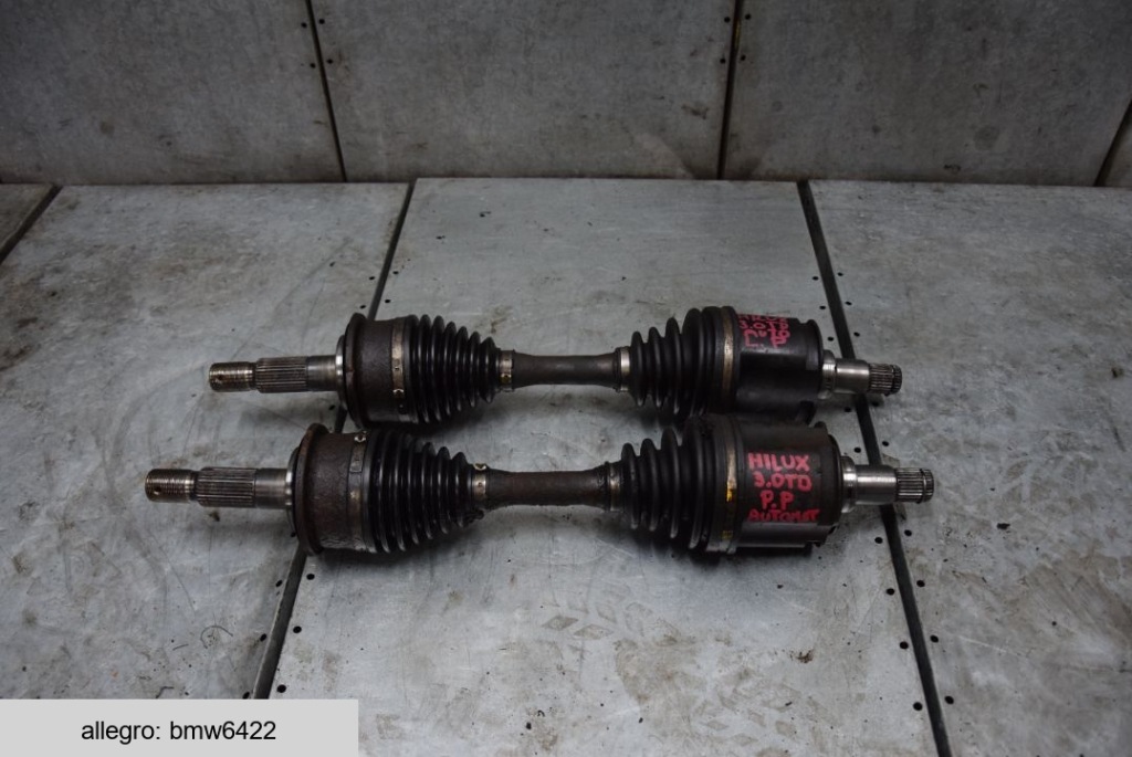 фото №1, Toyota 4 runner 3.0 td привідний вал ліва права перед автоматична коробка передач