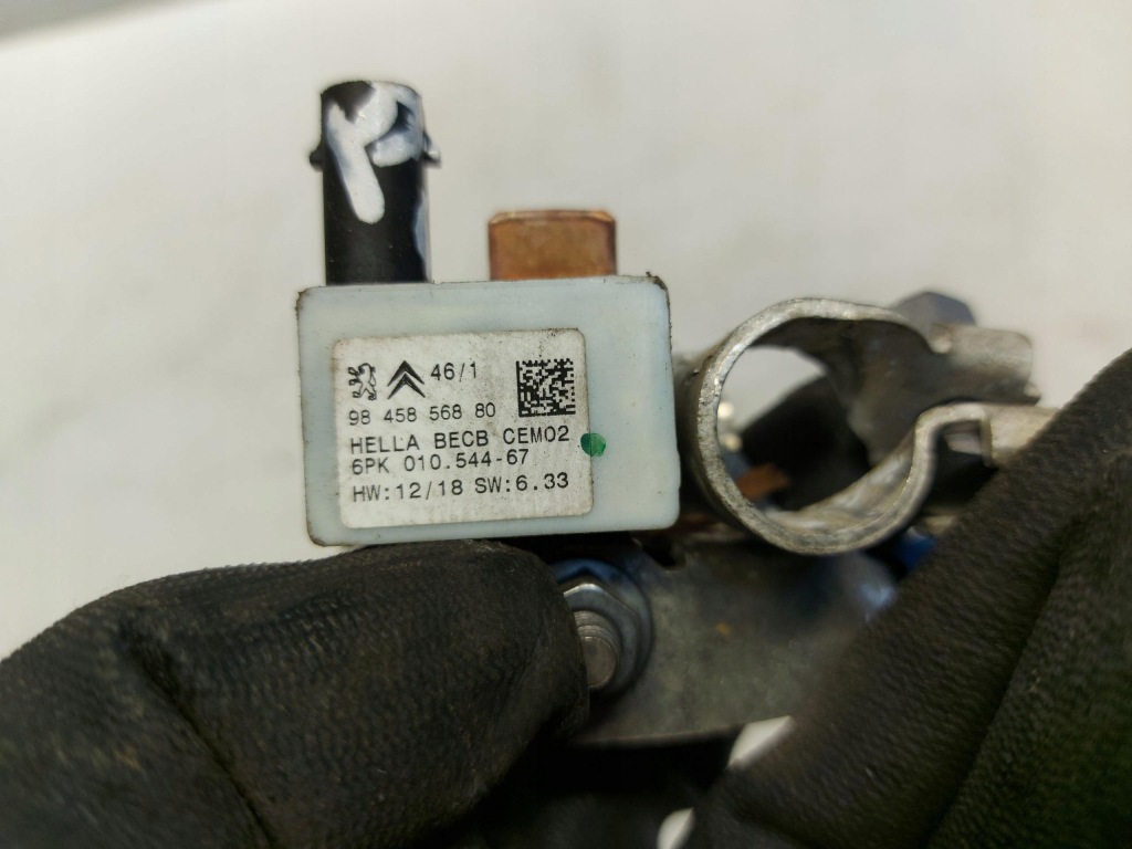 фото №3, Opel mokka b ii клемма отрицательная 9845856880