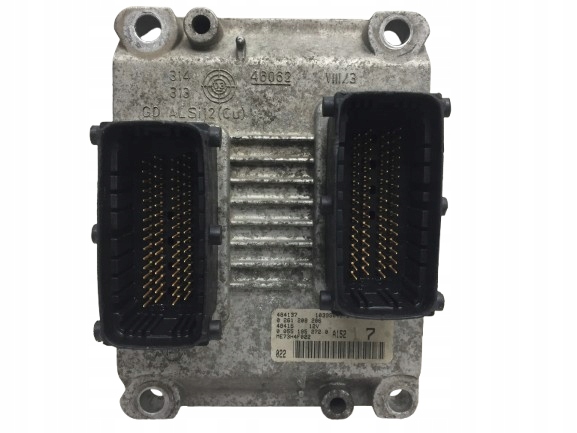 фото №1, Fiat idea бортовий комп'ютер блок керування двигуна 0261208206 + роз'єми