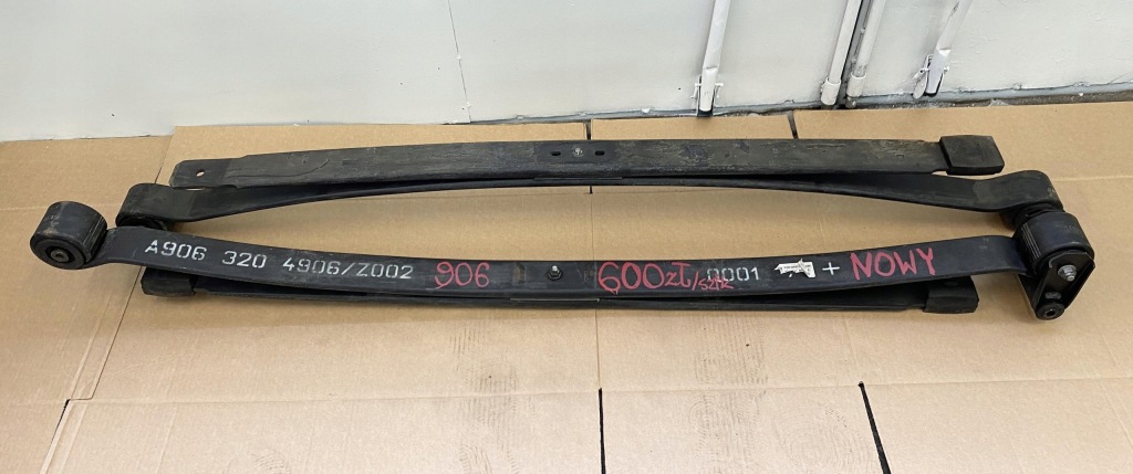 Купить Vw crafter sprinter w906 06- рессоры задние 2 piórowe задний  nowe оригинал