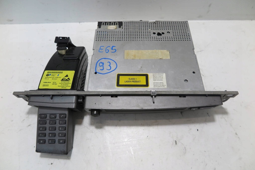 фото №1, Радио радиопроигрыватель панель телефон bmw 7 e65 e66 6925812