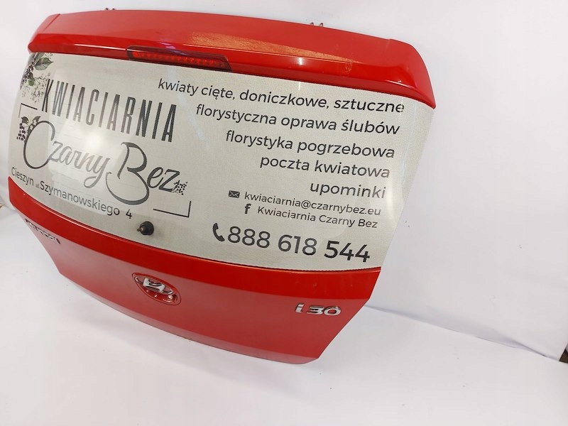 фото №16, Крышка багажника стекло задняя задняя багажника logo hyundai i30 i30 i хэтчбек fd