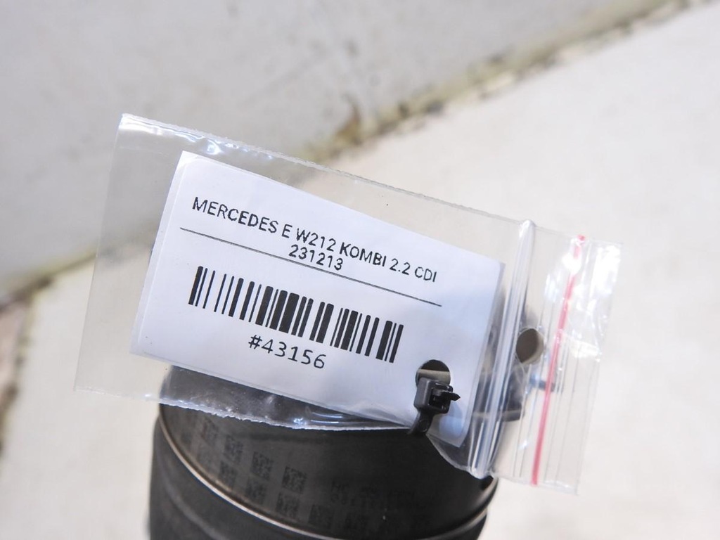 фото №4, Wąż труба интеркулер mercedes w212 2.2 cdi