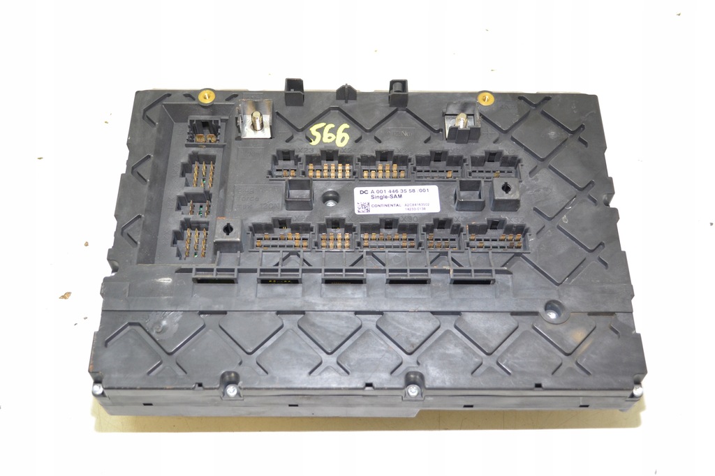 фото №1, Mercedes actros mp4 модуль блок керування sam single-sam коробка a0014463558