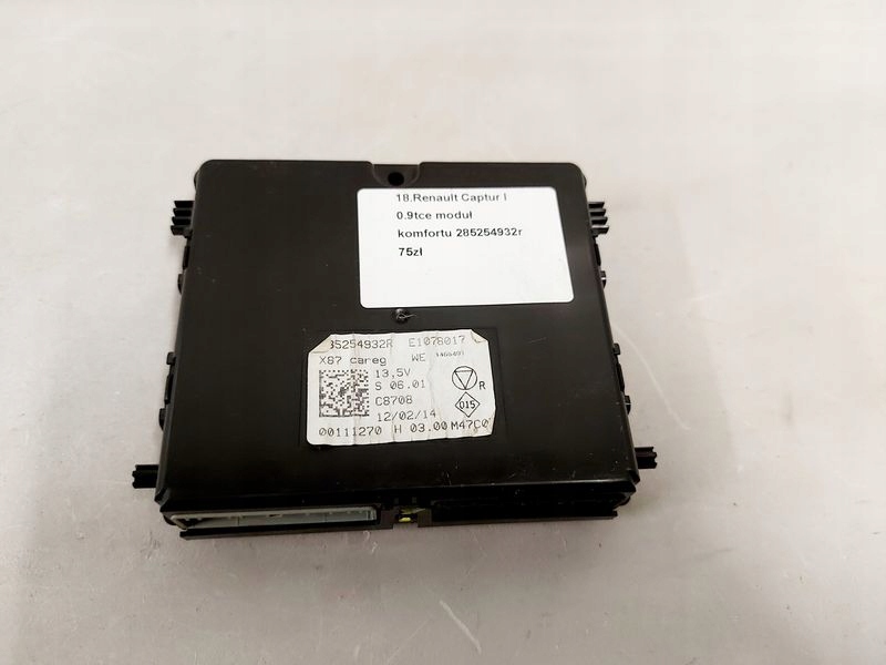фото №1, Renault captur i 0.9 tce модуль комфорта
