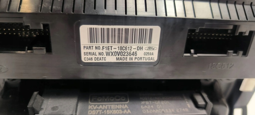 фото №2, Рамка радіо панель радіо ford focus mk3 f1et-18k811-hd