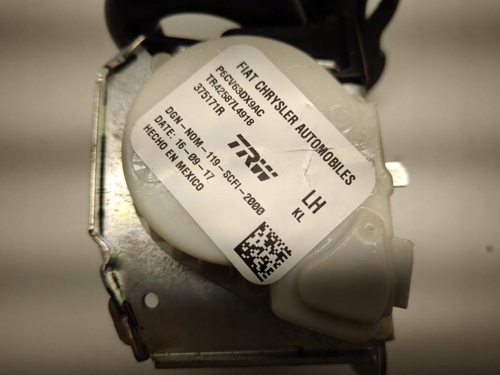 фото №5, Jeep cherokee kl pas безпеки лівий задня задній оригінал 13-18