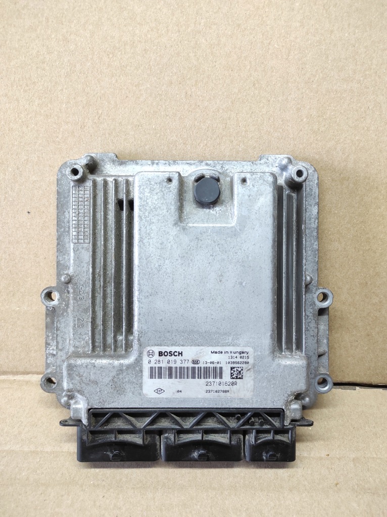 фото №1, Бортовой компьютер блок управления двигателя renault laguna iii 2.0dci 0281019377 237101620r