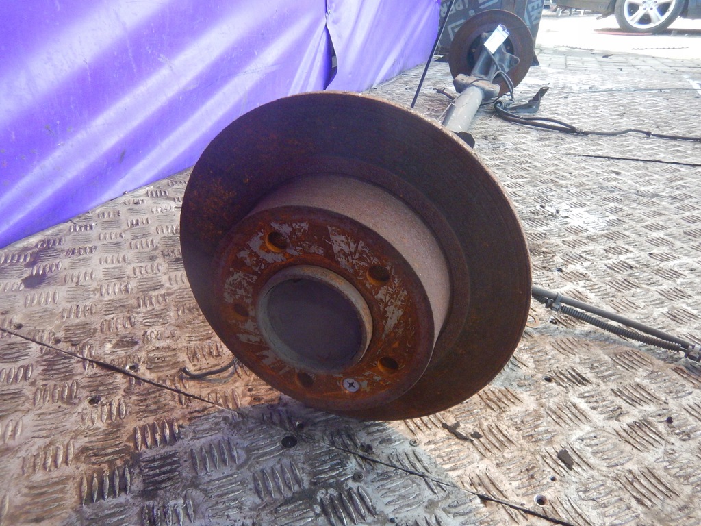 фото №2, Master ii 03- oś задняя балка подвеска задняя abs