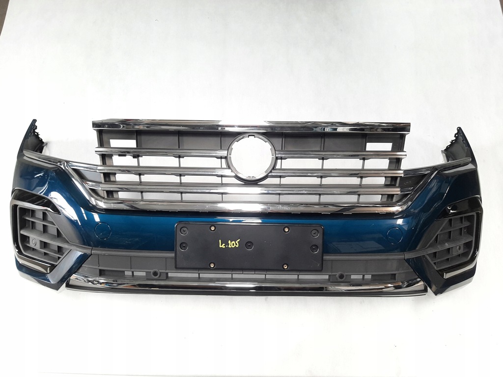 фото №1, Vw touareg iii бампер передній перед kompletny r-line 760807221f