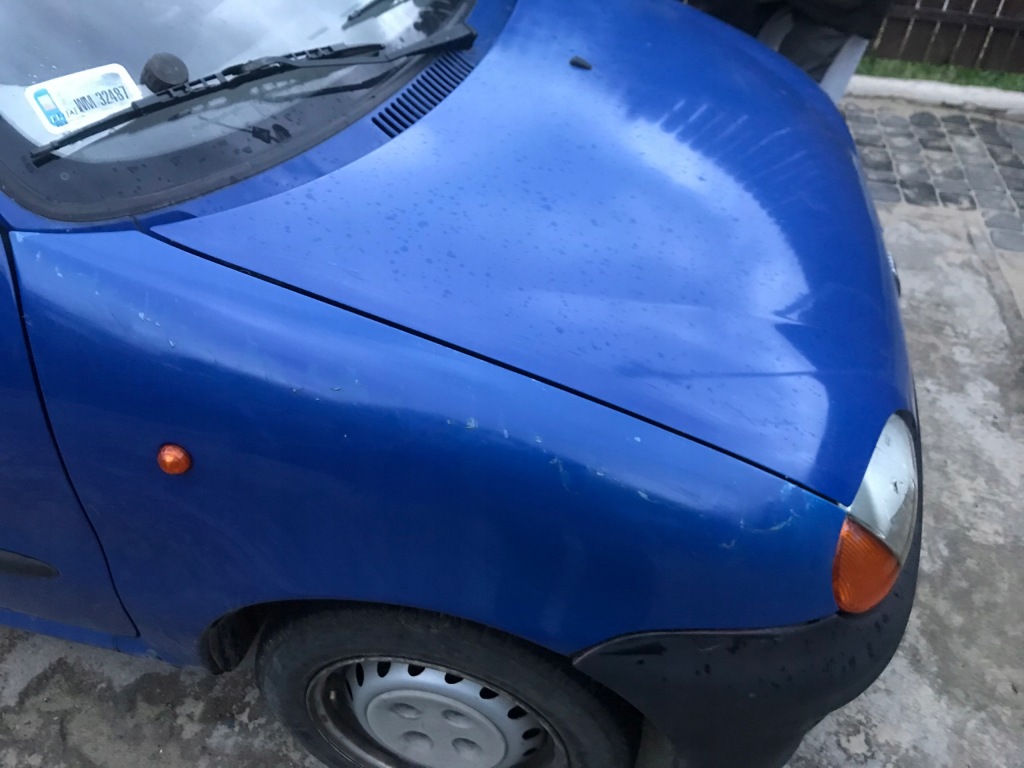 Купити Fiat seicento niebieski 451a крило правий