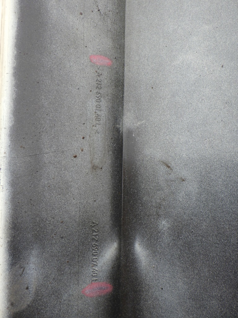 фото №6, Mercedes w212 молдинг порог левая