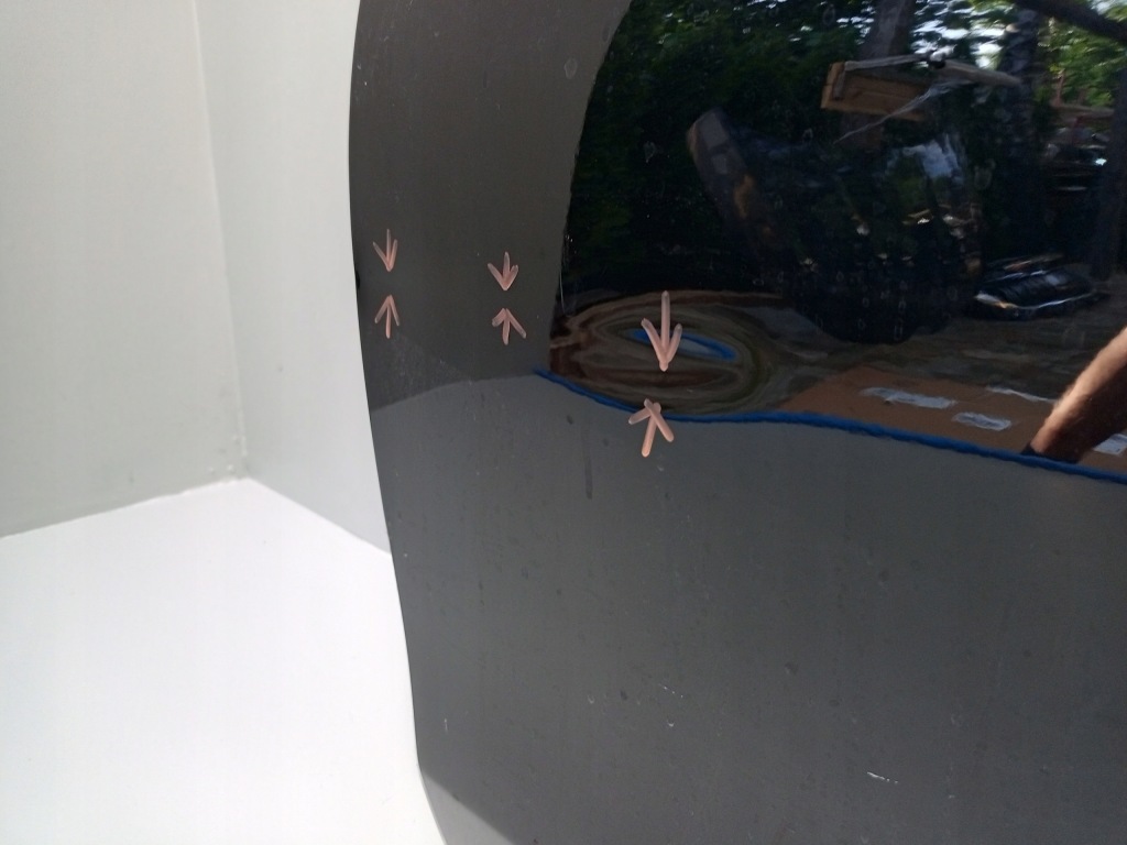 Mercedes eqc n293 w293 22- двері лівий перед передні = Зі Шроту