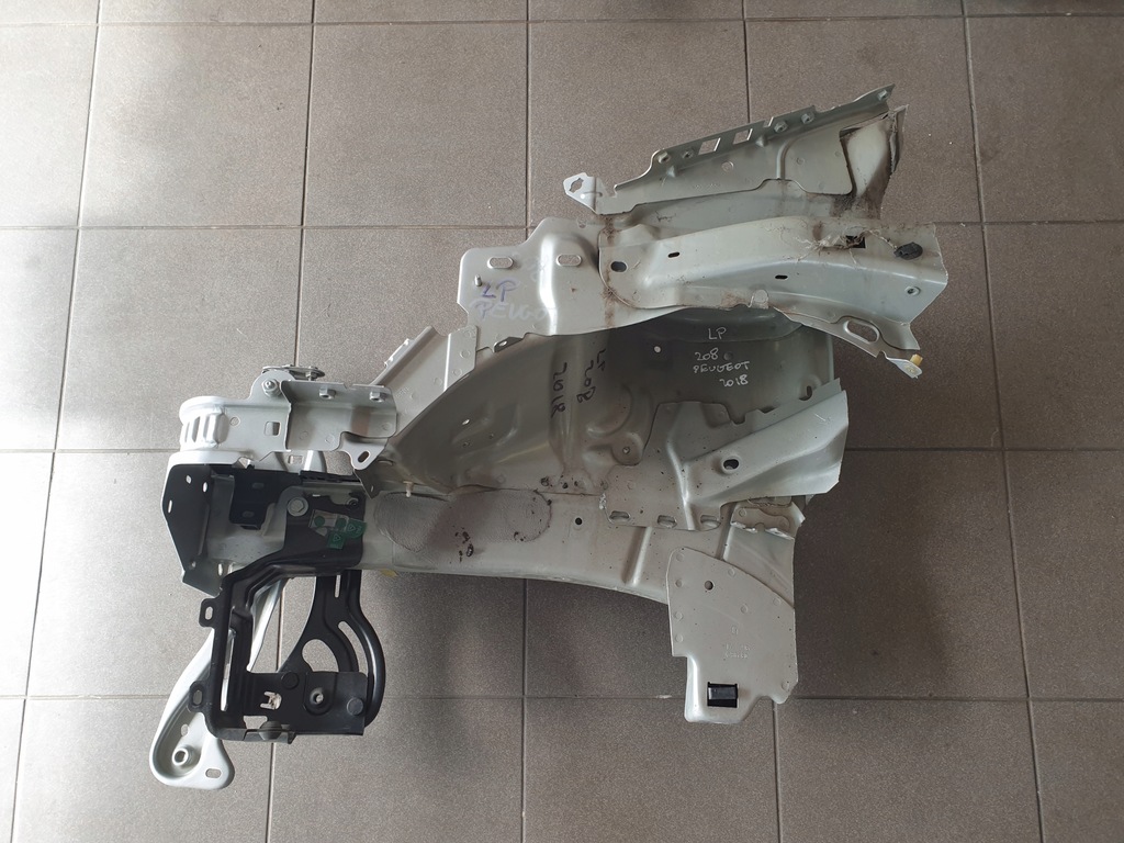 фото №5, Четверть лонжерон подкрылок левая peugeot 208 2014-