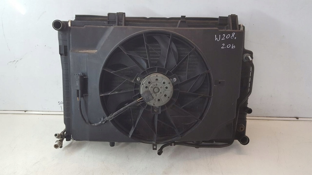 фото №1, Радіатор вентилятор mercedes w208 2,0