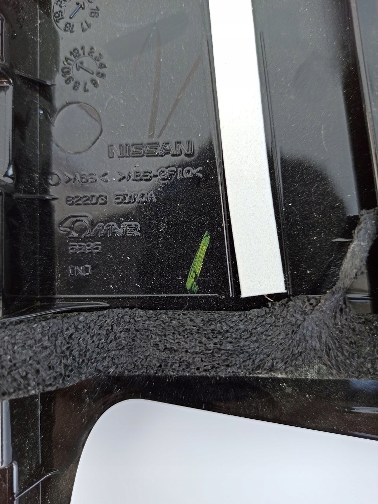 фото №3, Infiniti q30 молдинг дверь левая задняя блеск 2015r