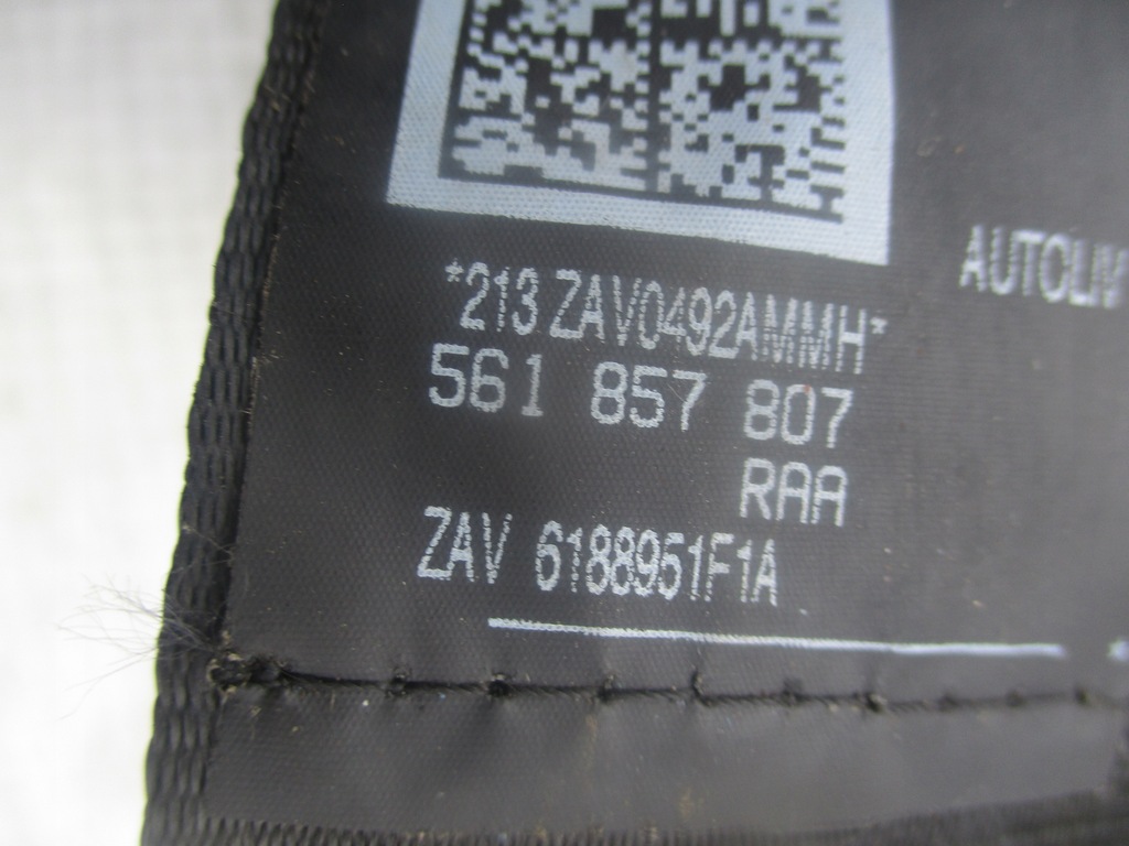 фото №7, Vw passat b7 usa pas безопасности задняя задний