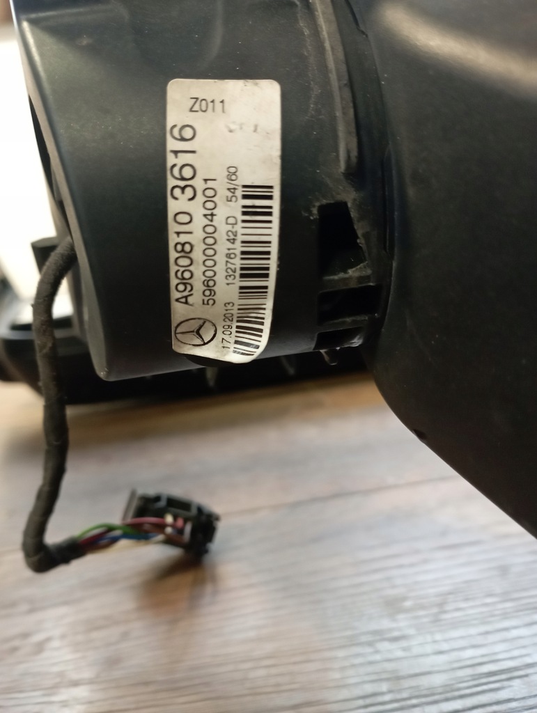 фото №7, Actros mp4 зеркало правое оригинал a9608103616