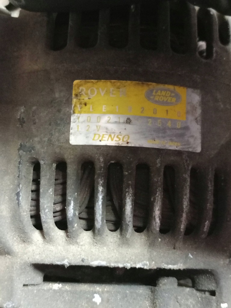 фото №2, Генератор denso land rover yle102010