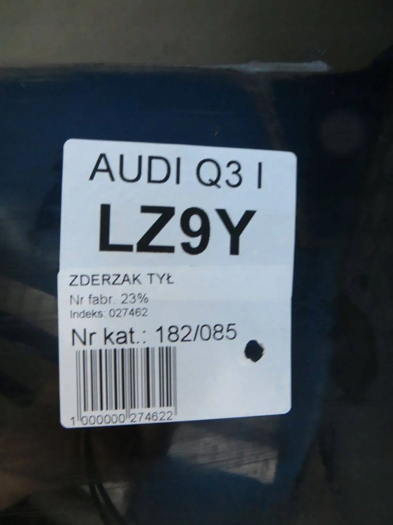 фото №15, Audi q3 8u s-line бампер задняя задний lz9y 11-