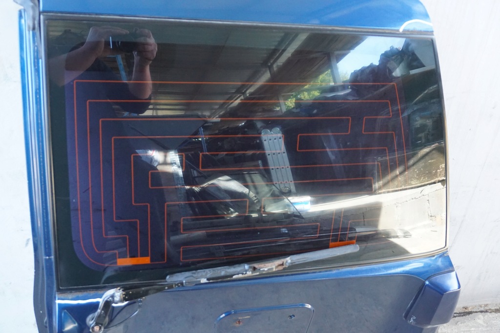 фото №8, Nissan patrol кришка багажника двері задня багажника права з скло y61 97-03r