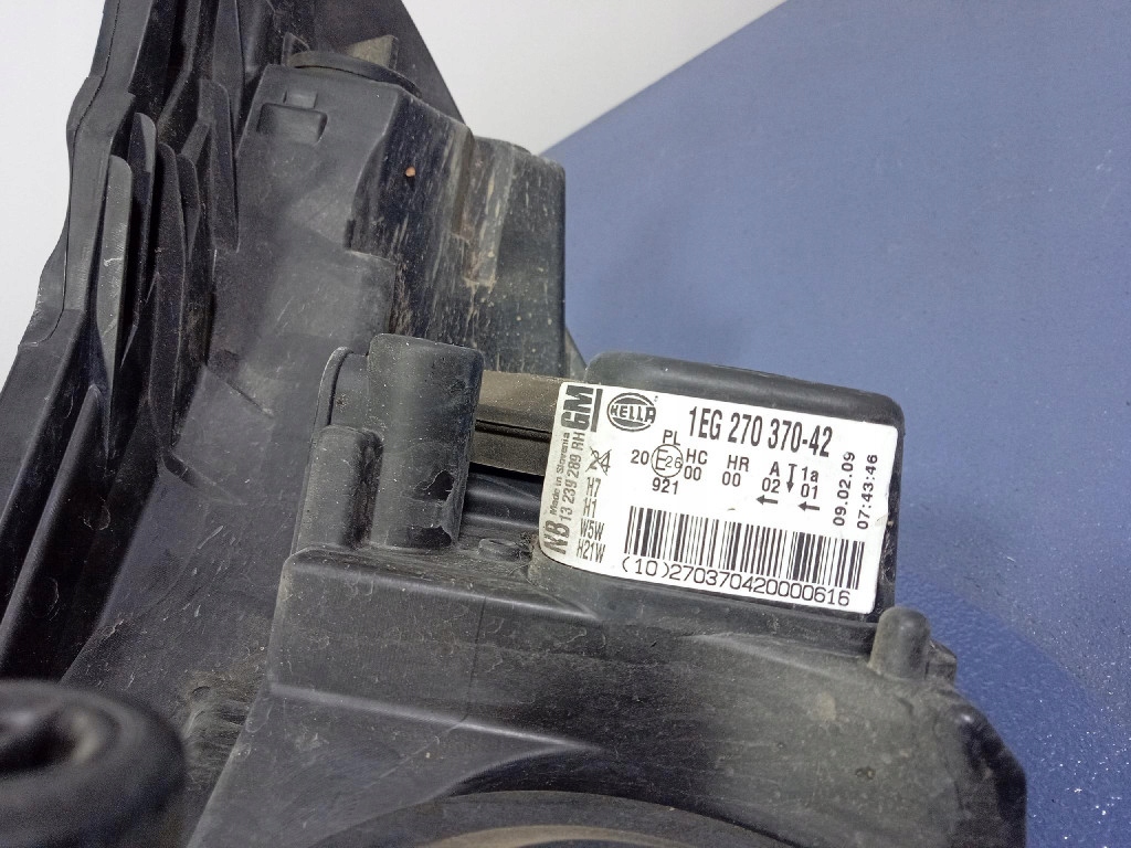 фото №8, Opel astra iii h lift 06- фара правий лампа h7 eu 13239289