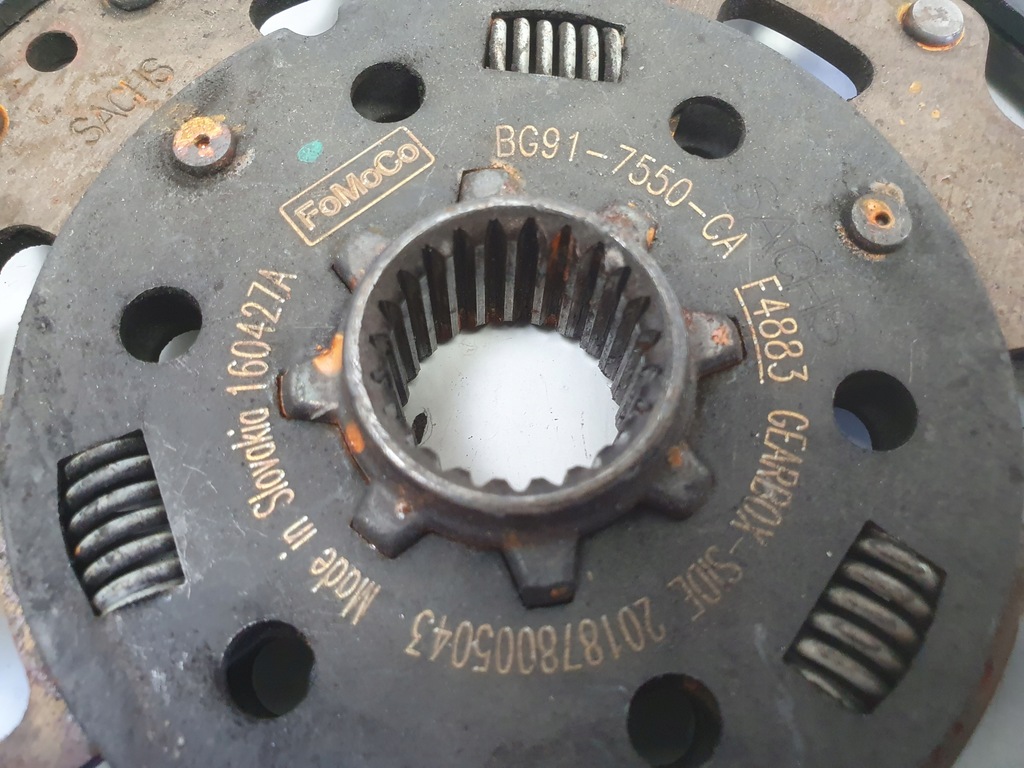 фото №9, Volvo s40 ii 1.6 d2 притиск диск зчеплення